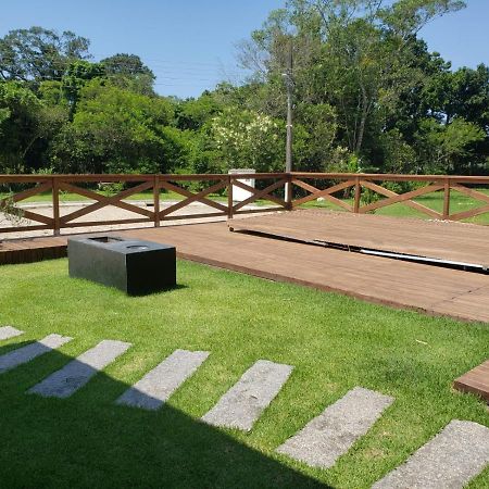 Casa De Praia Com Piscina Aquecida Area Gourmet E Jogos Флорианополис Экстерьер фото