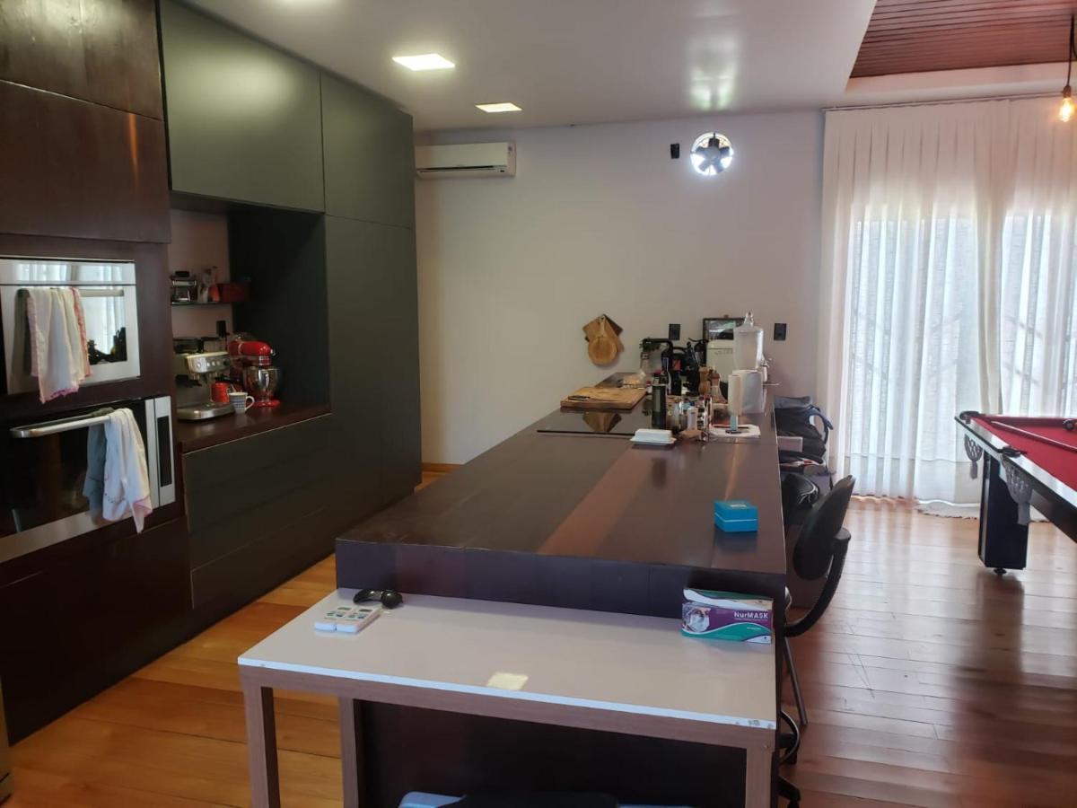 Casa De Praia Com Piscina Aquecida Area Gourmet E Jogos Флорианополис Экстерьер фото